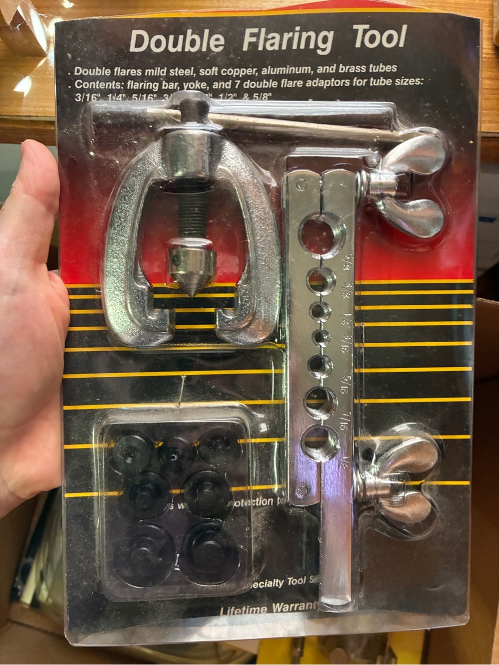 Double Flaring Tool Kit - Silver